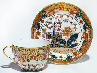 Tasse und Untertasse, ca. 1815